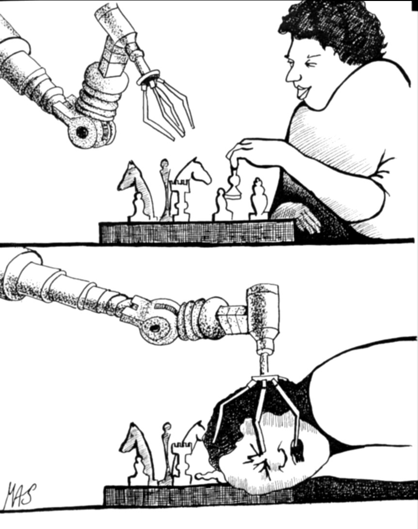 Miłość, sztuczna inteligencja- dokąd zmierza człowiek.