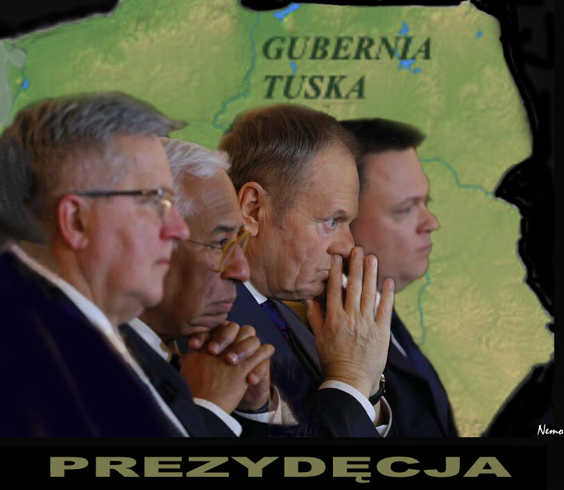 Inauguration of the presidency of dictator Tusk