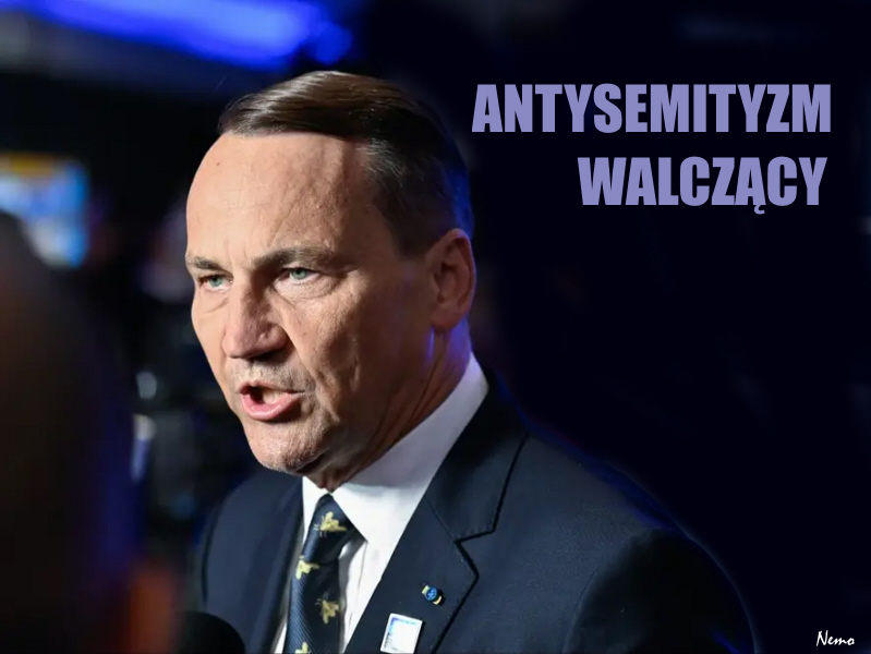Mąż pani Applebaum dziękuje ambasadzie Izraela!