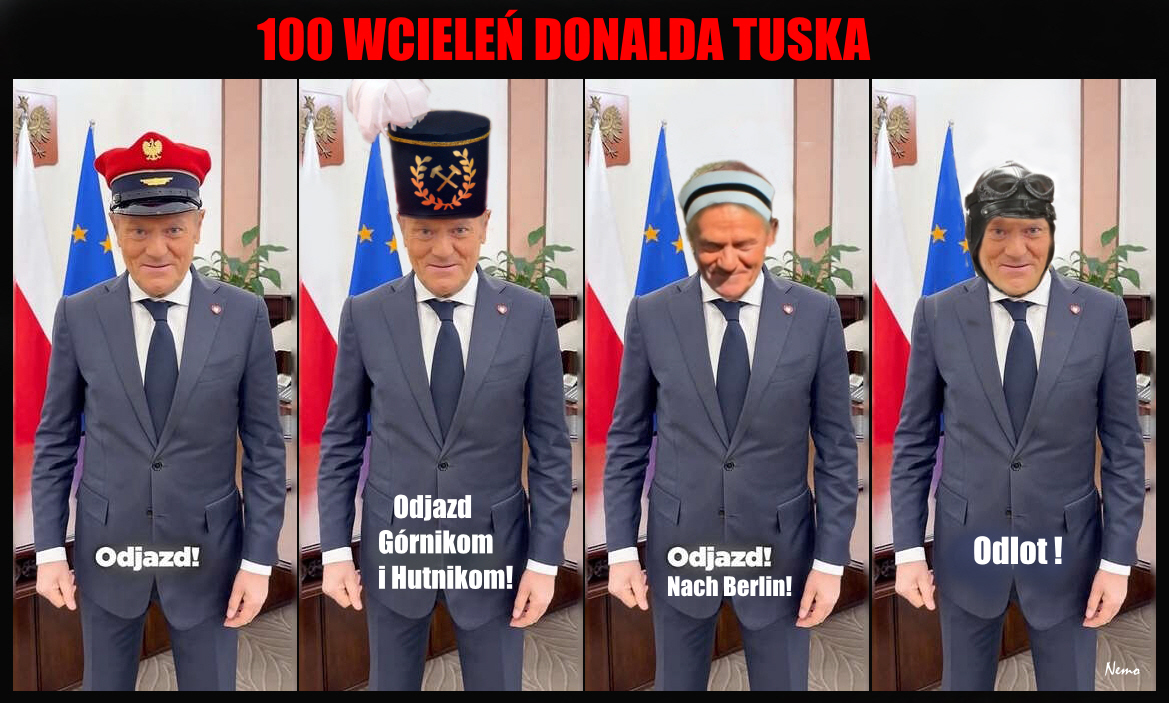100 INCARNATIONS OF politician  FOR POLAND