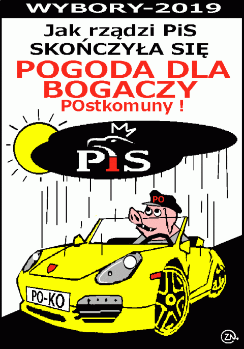 2019 plakat polityczny