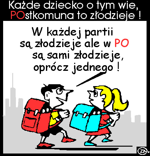 humor rysunkowy polityka