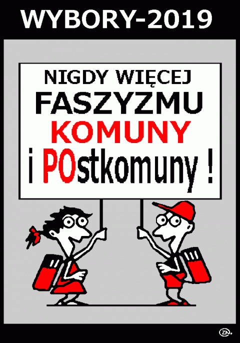 plakat polityczny, plakat 2019, plakat satyra, satyra polityczna, humor polityczny, Niewęgłowski satyra, Niewęgłowski humor