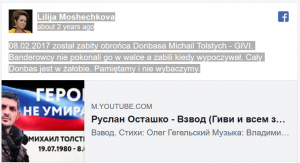 Lilija Moshechkova o zbrodniarzu z Donbasu - Michail Tolstych 