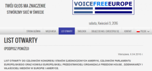 Open letter - false information about Poland in leftists mass media