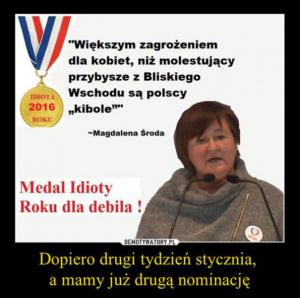 Idiotyzmy zbolszewizowanej Środy