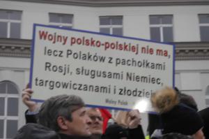 Wojna polska z targowiczanami i złodziejami 2015