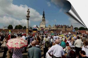 Pielgrzymi na Jasnej Górze