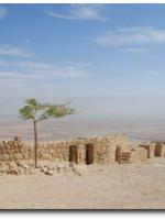 Izrael - More Martwe z ruin Masady