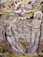 Christ refusing the banquet offered by Satan - William Blake