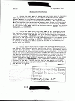 CIA report on negotiations to establish the BND