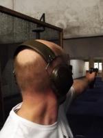 strzelectwo sportowe - zawody strzeleckie, broń: H&K Expert.