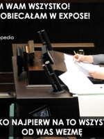 Kopacz - dam wam wszysko tylko najpierw od was to wezmę