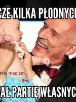 Korwin-Mikke a dzieci i Wilecki