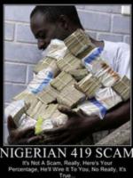 Nigerian 419 Scam — Nigeryjski szwindel — Nigeryjskie oszustwo