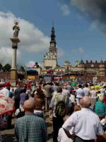 Pielgrzymi na Jasnej Górze