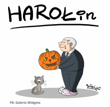 haroł-lotnisko-harrow-kaczyński-prezes-jarosław-wpadka-mem-memy-satyra-rysunek-satyryczny-rysunki-komentarz-polityczny-heheszki-kaczor