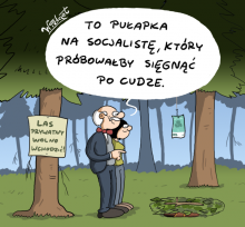 lasy państwowezakazKorwinJKMJanusz Korwin-MikkesatyraHumorRysunek satyrycznyWidgetgaleriawidgeta  