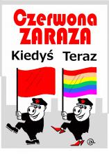 plakat polityczny z satyrą