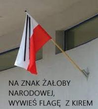 żałoba narodowa po śmierci Premiera Jana Olszewskiego